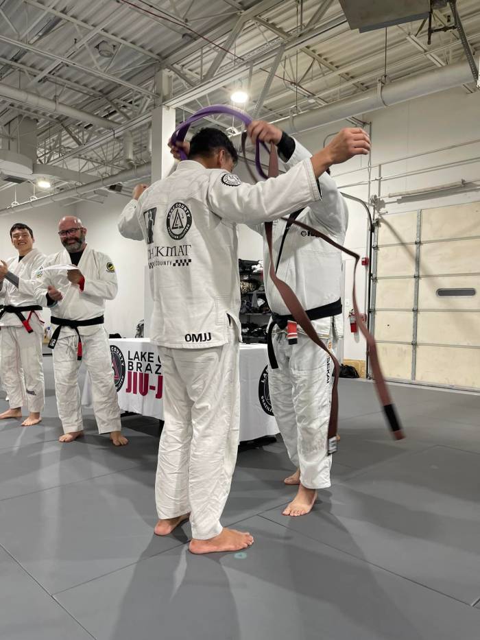 Brown belt · December 11, 2021 · Promoted by Carlos Archila