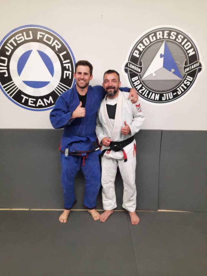 Blue belt · December 1, 2019 · Promoted by Malcolm X Gordon current 1st degree, James Frank(owner of Progression BJJ)current 2nd degree