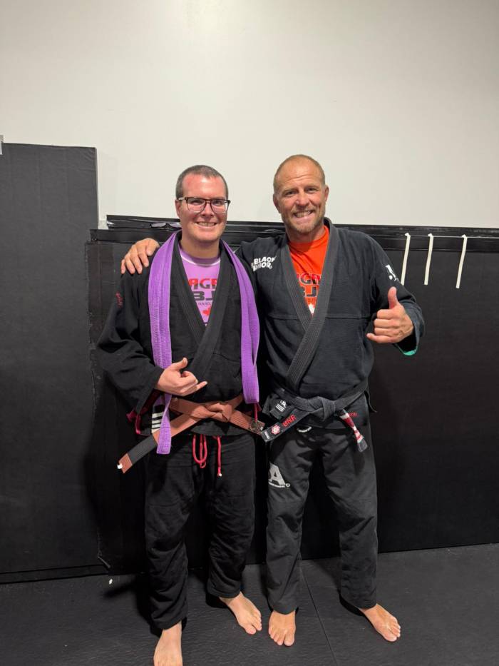 Brown belt · November 29, 2025 · Promoted by Kevin Mans