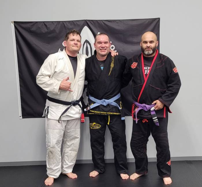Blue belt · August 16, 2021 · Promoted by John Bruss