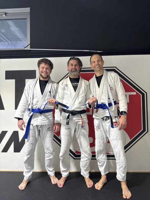 Blue belt · November 29, 2025 · Promoted by Richard Clover