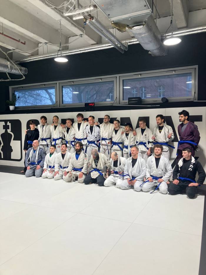 Blue belt · November 29, 2025 · Promoted by Richard Clover