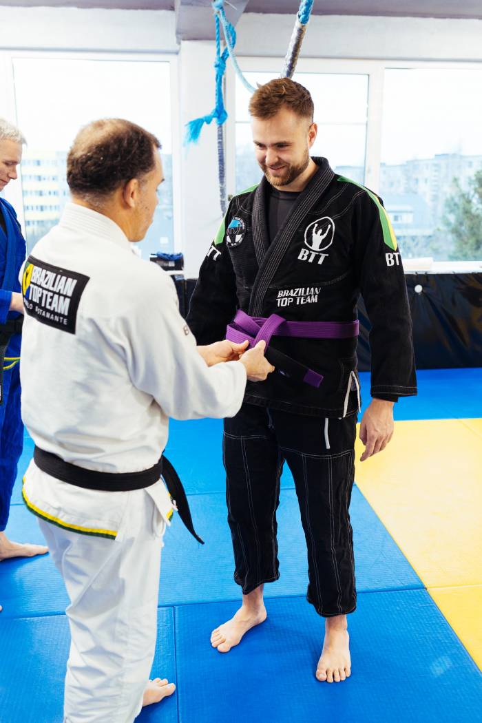 Purple belt · November 30, 2025 · Promoted by Sergio de Andrade Cabral