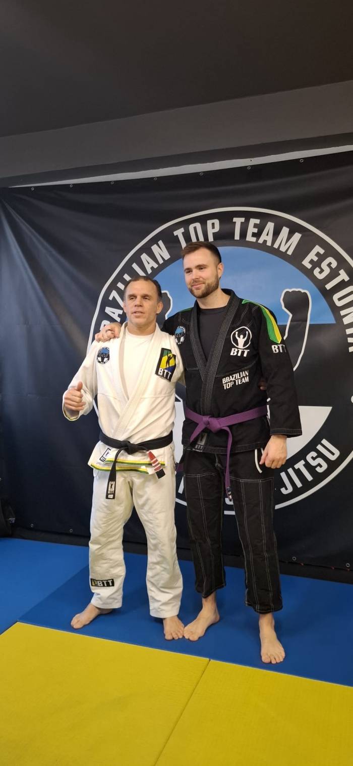 Purple belt · November 30, 2025 · Promoted by Sergio de Andrade Cabral