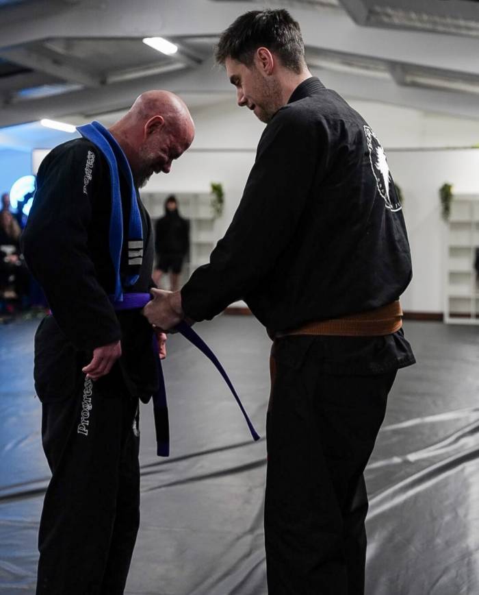 Purple belt · December 1, 2025 · Promoted by Alex Riley