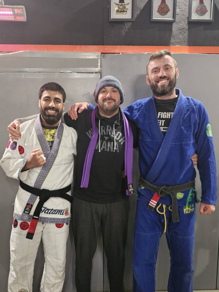 Purple belt · December 2, 2025 · Promoted by Chris Paines