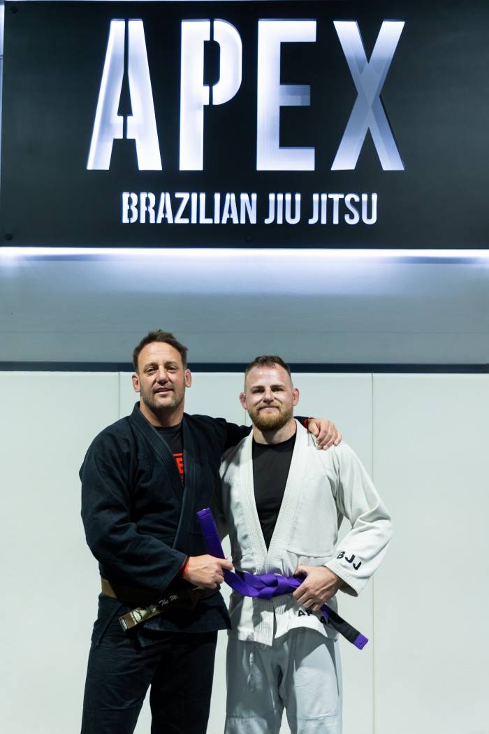 Purple belt · September 13, 2025 · Promoted by Craig Toontas