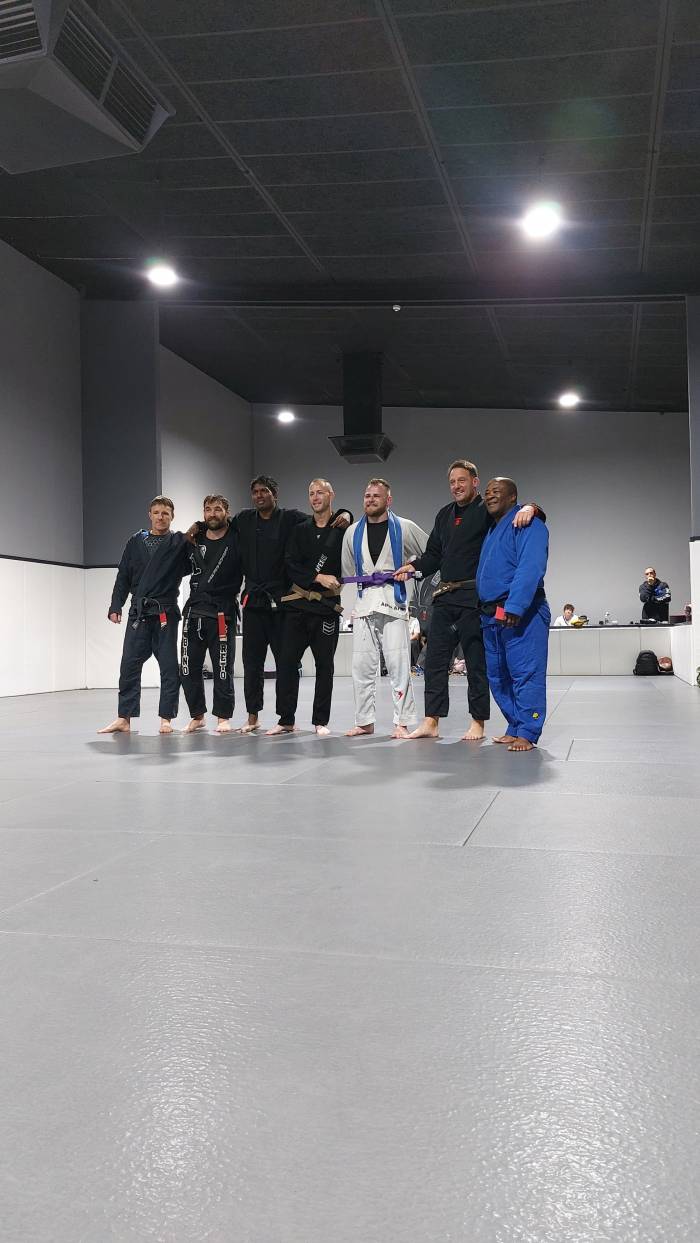 Purple belt · September 13, 2025 · Promoted by Craig Toontas