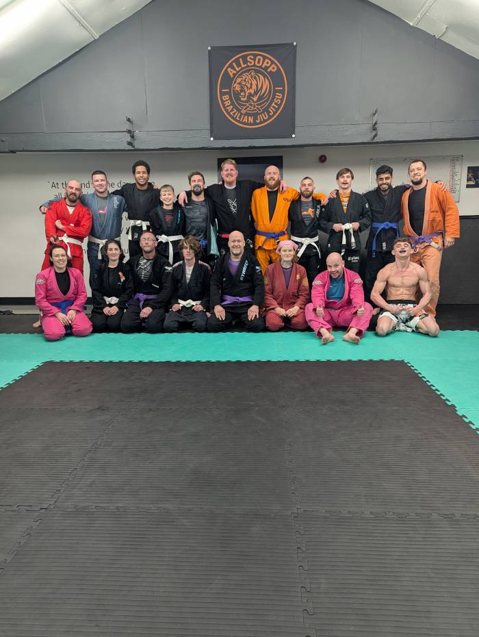 Blue belt · December 3, 2025 · Promoted by Benjamin Allsopp