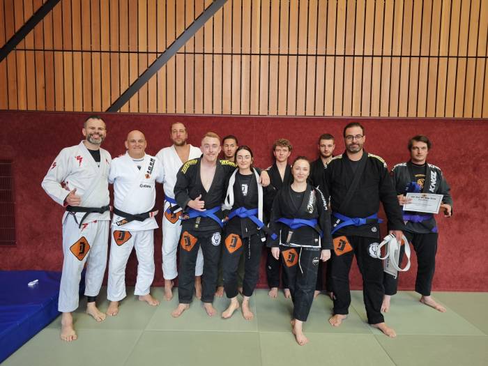 Blue belt · June 9, 2024 · Promoted by Anderson Pereira