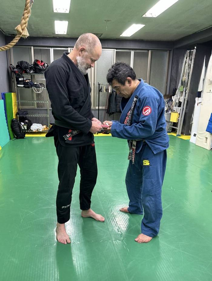 Black belt 1st degree · November 23, 2025 · Promoted by Yuki Nakai