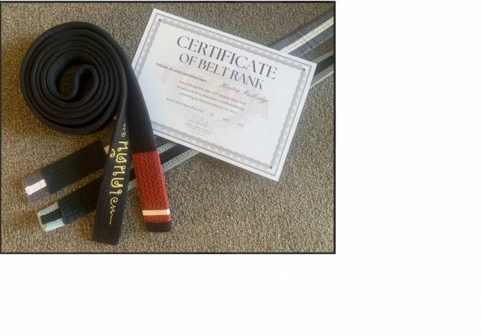 Black belt 1st degree · November 30, 2025 · Promoted by Pedro Pacheco Fernandes