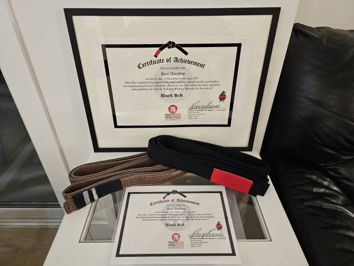 Black belt · December 6, 2025 · Promoted by Rodrigo Resende