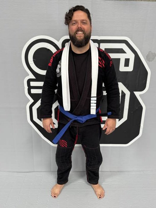 Blue belt · December 14, 2025 · Promoted by Jeston Pages