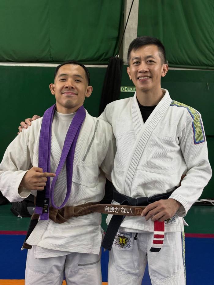 Brown belt · December 6, 2025 · Promoted by Ramon Ng