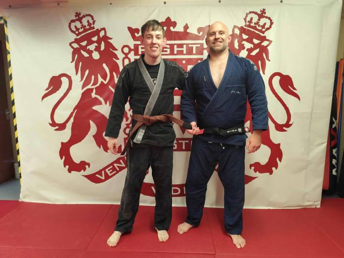 Brown belt · August 21, 2025 · Promoted by Ash Riby