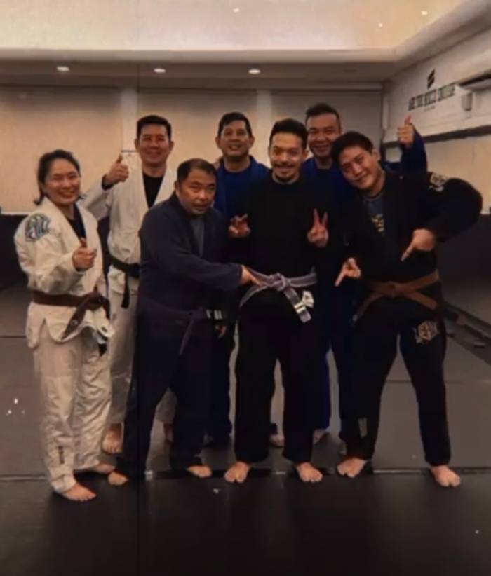 Purple belt · March 7, 2024 · Promoted by Kwokyin Choo