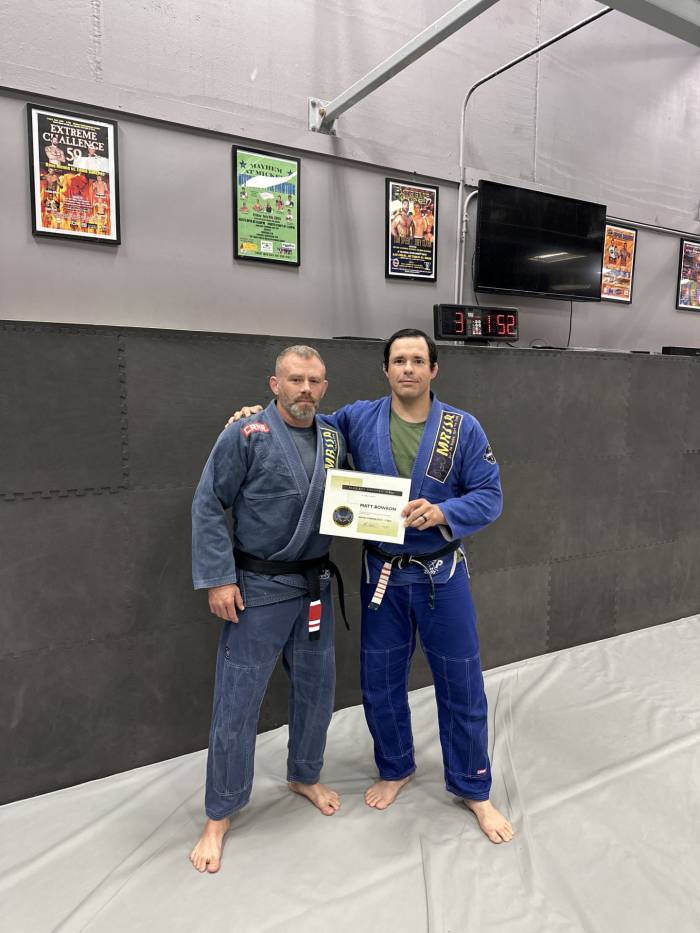 Black belt 1st degree · June 5, 2025 · Promoted by Mario Roberto