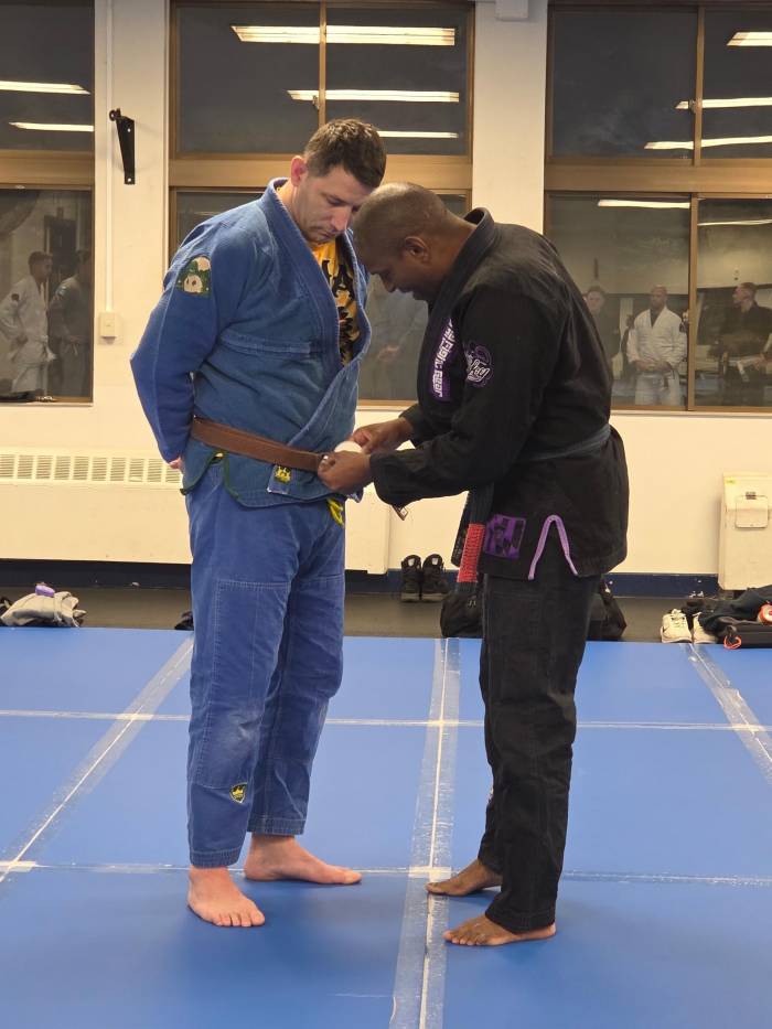 Brown belt · May 21, 2022 · Promoted by Eric Farmer