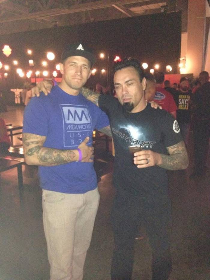 Me and Eddie Bravo at Metamoris