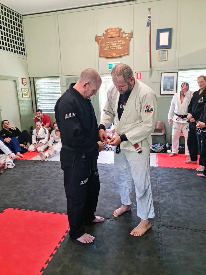 Black belt 1st degree · December 6, 2025 · Promoted by Scott Bowden