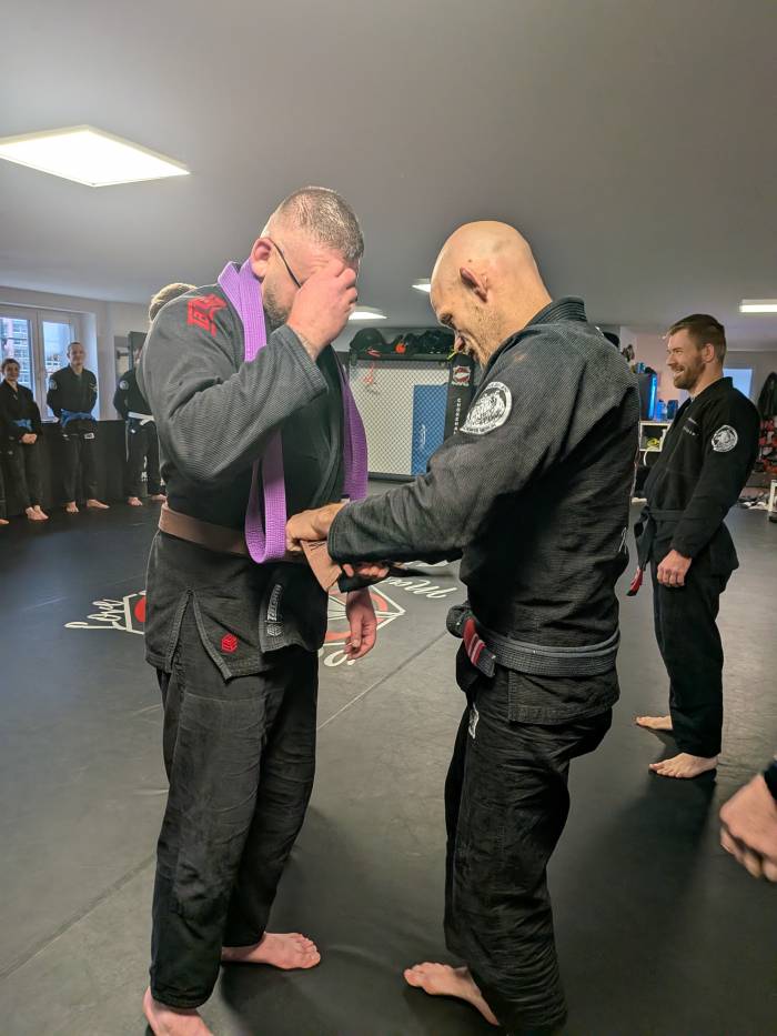 Brown belt · November 29, 2025 · Promoted by Heiko Schönborn
