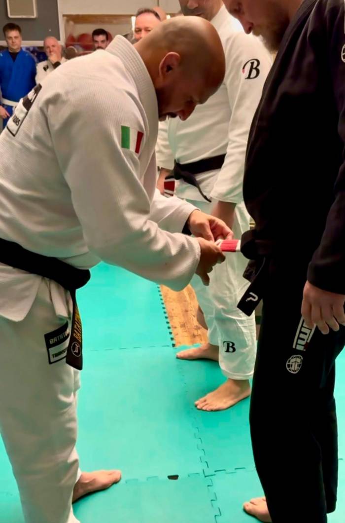 Black belt 3rd degree · December 1, 2025 · Promoted by Alexander Vasconcelos Dos Santos “Batatinha”