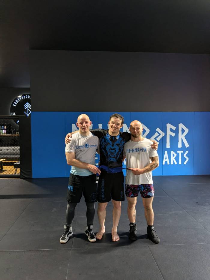 Blue belt · September 20, 2025 · Promoted by Rowka Hauke