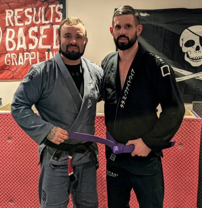 Purple belt · December 11, 2025 · Promoted by Chris Petherwick