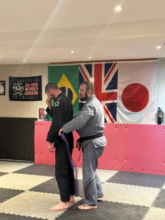 Purple belt · December 11, 2025 · Promoted by Chris Petherwick