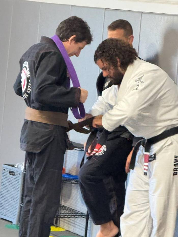Brown belt · August 9, 2025 · Promoted by Alexandre Bueno de Oliveira