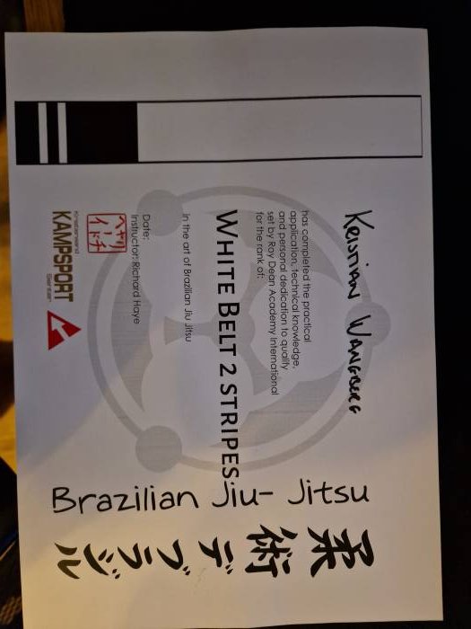White belt · October 8, 2024