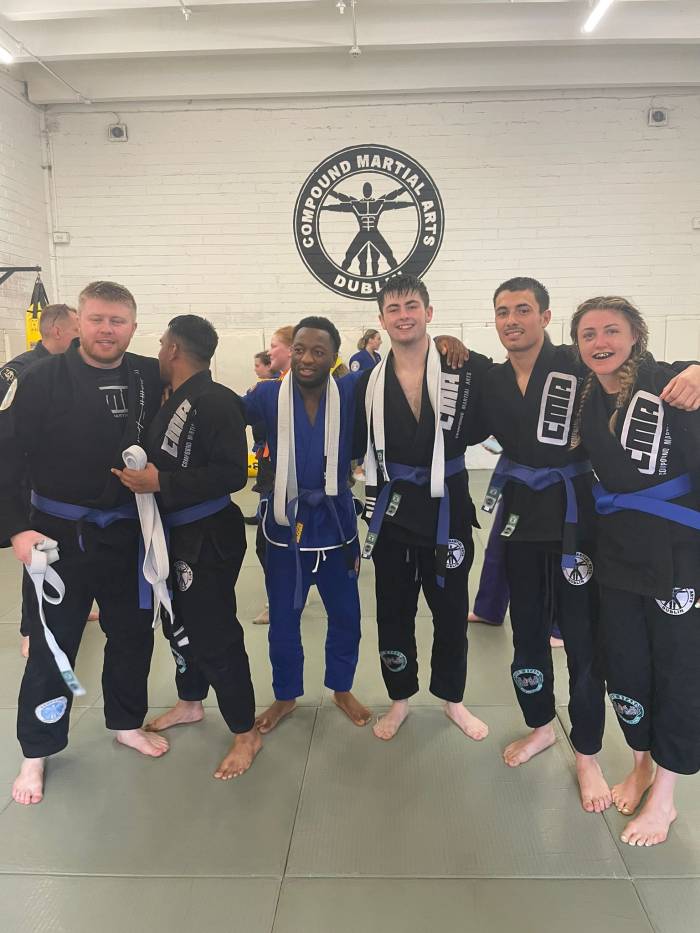 Blue belt · July 27, 2024 · Promoted by Oisin McCabe