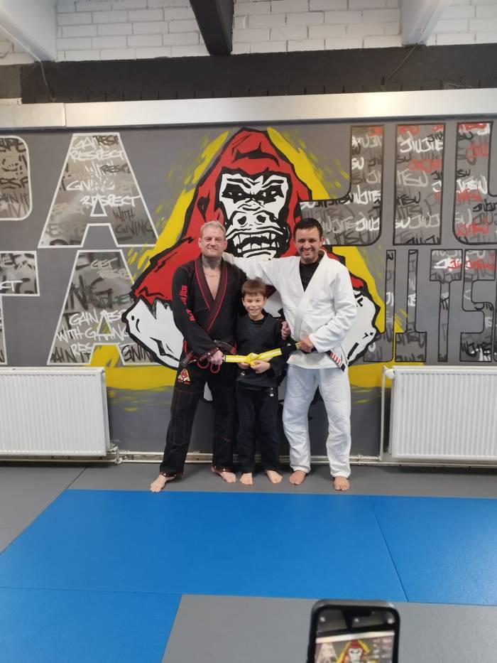 Yellow belt · December 7, 2025 · Promoted by Patrick Talmon