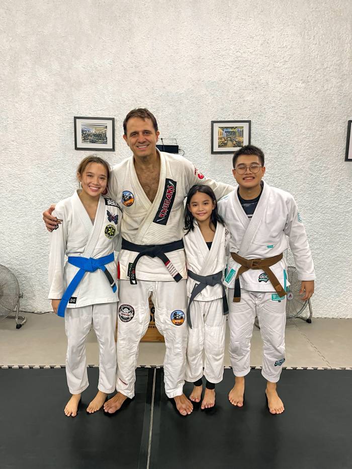 with Prof. Roberto Magalhaes (Roleta Jiu-Jitsu)