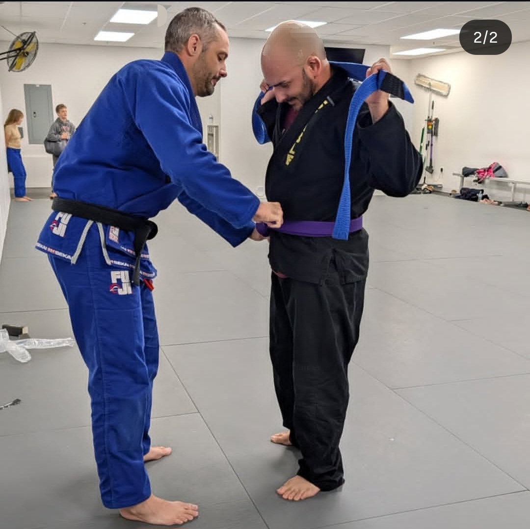 Purple belt · December 1, 2025 · Promoted by Rodney Hefington