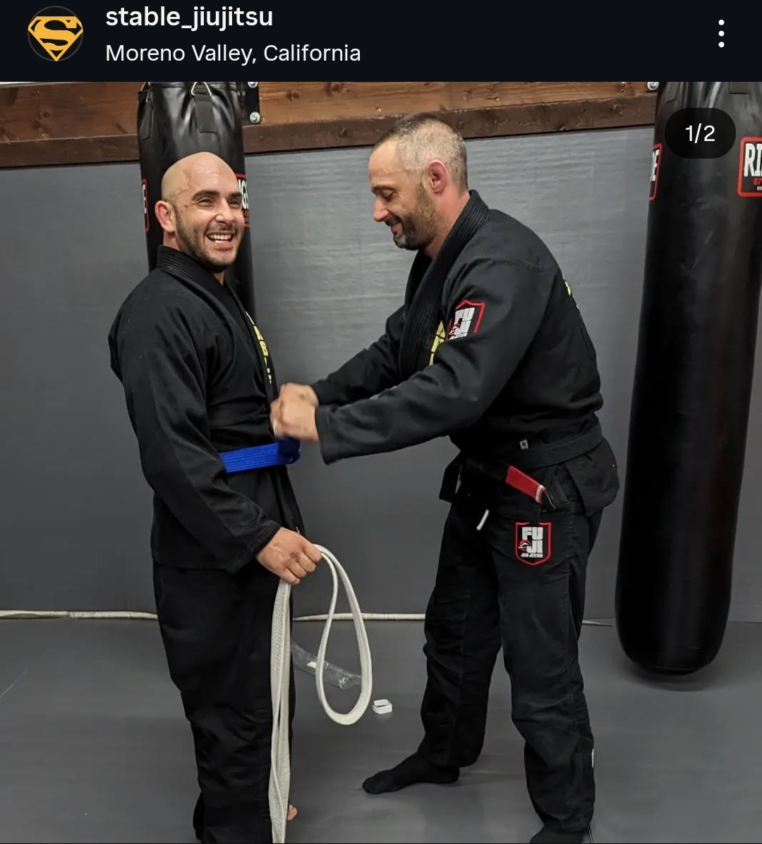 Blue belt · November 29, 2023 · Promoted by Rodney Hefington