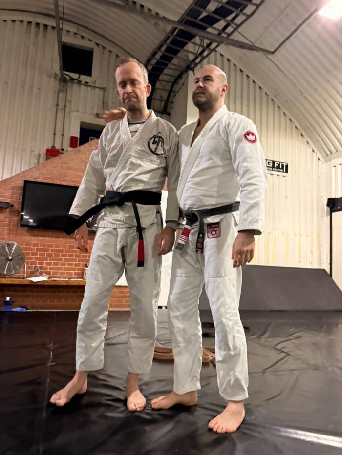 Black belt · November 15, 2025 · Promoted by Martyn Cahill