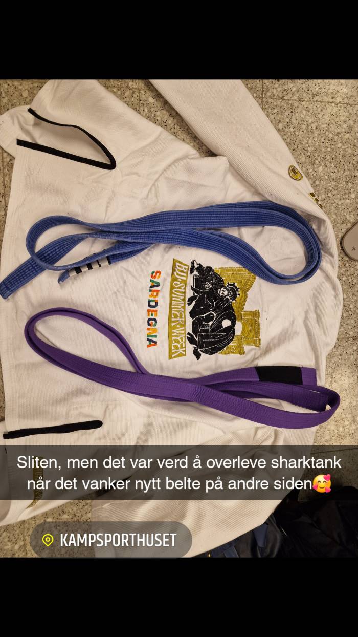 Purple belt · December 12, 2025 · Promoted by Ian Pattullo