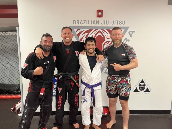 Purple belt · July 15, 2022 · Promoted by Dante Rivera