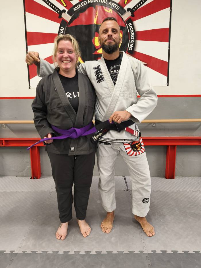 Purple belt · December 14, 2025 · Promoted by Stephan Van Wichelen