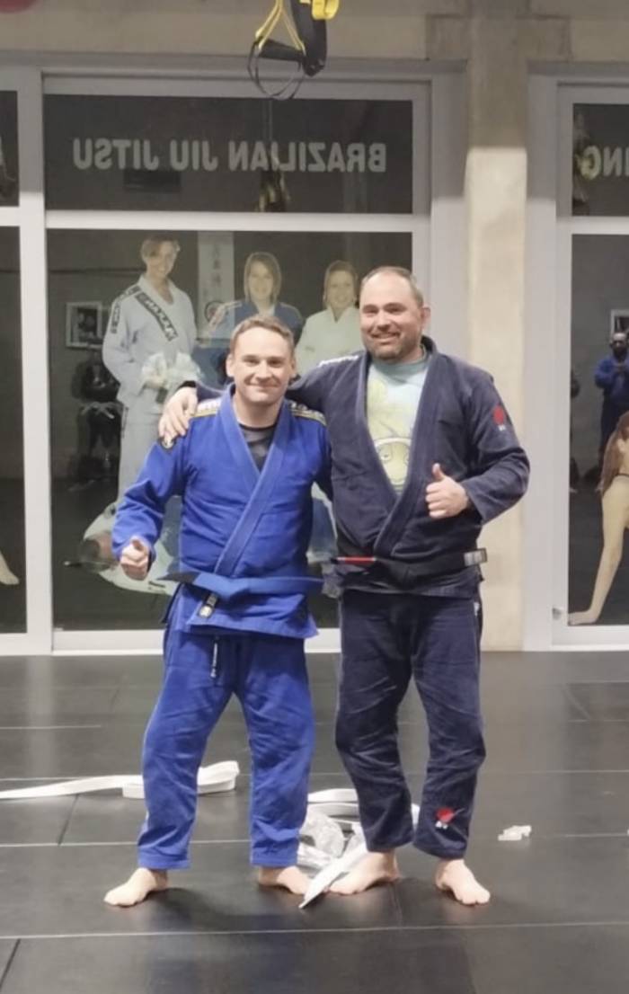 Blue belt · December 15, 2023 · Promoted by Steven Royakkers