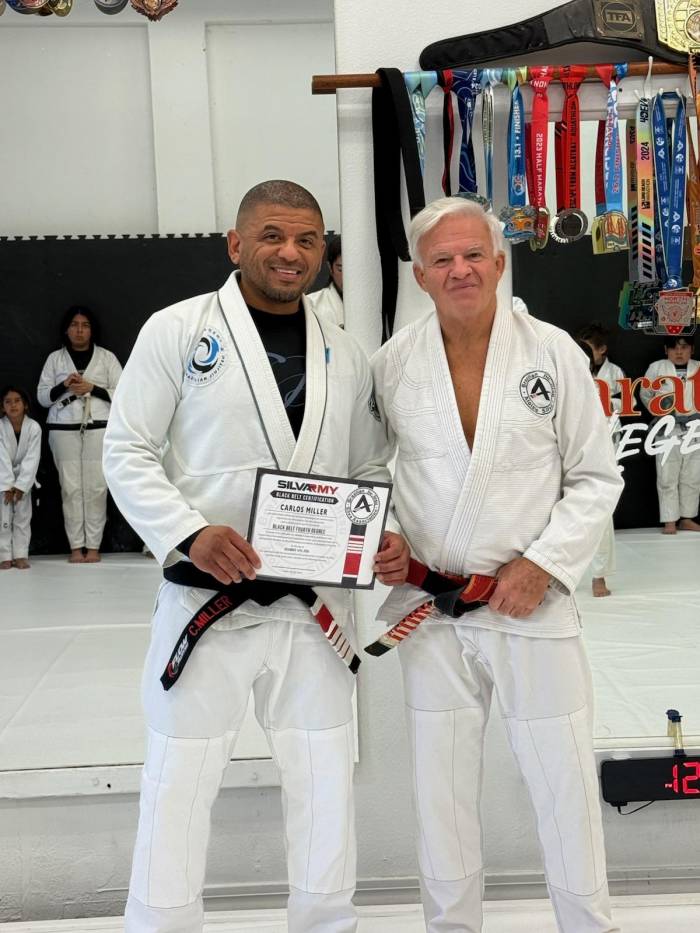 Black belt 4th degree · December 14, 2025 · Promoted by Master Aloisio Silva