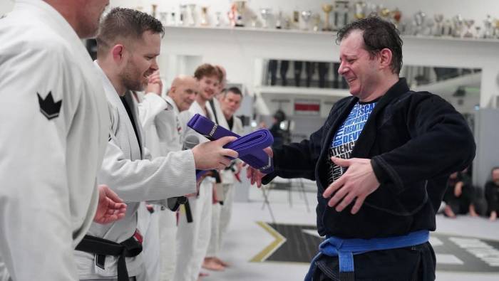 Purple belt · December 13, 2025 · Promoted by Ralf Carneborn