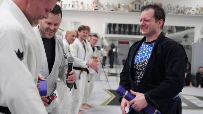 Purple belt · December 13, 2025 · Promoted by Ralf Carneborn