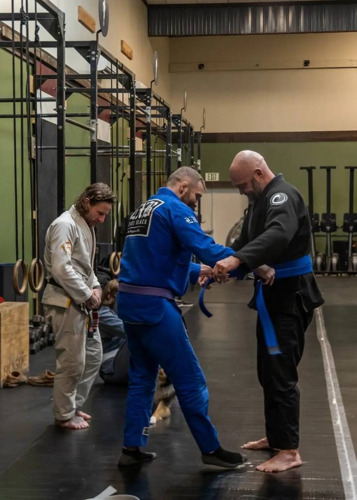 Blue belt · December 7, 2025 · Promoted by Ronald White Jr