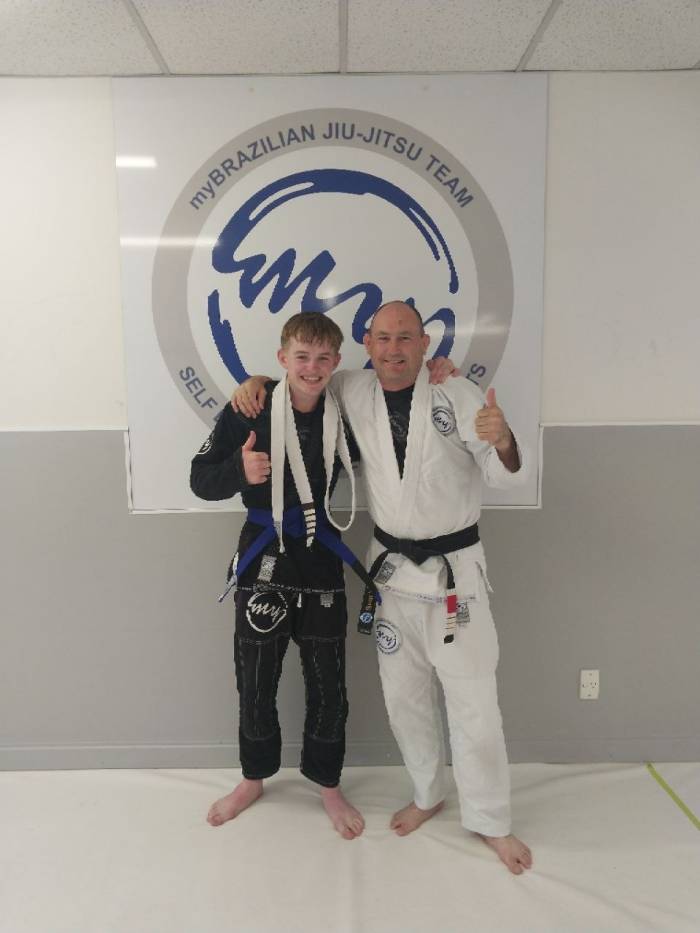Blue belt · December 8, 2025 · Promoted by Stuart Marks