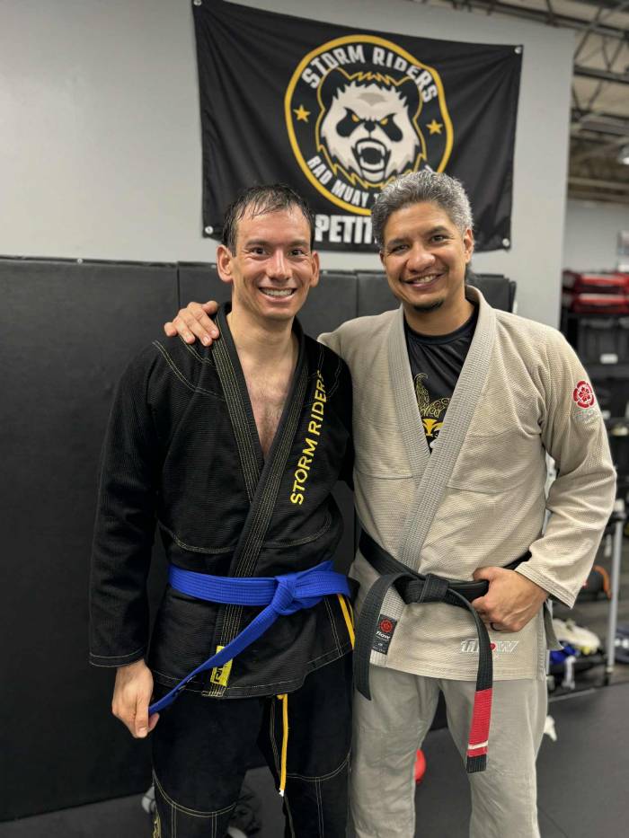 Blue belt · December 10, 2025 · Promoted by Radcliff Durousseau