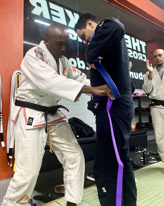 Purple belt · December 15, 2023 · Promoted by Gesnner Costa