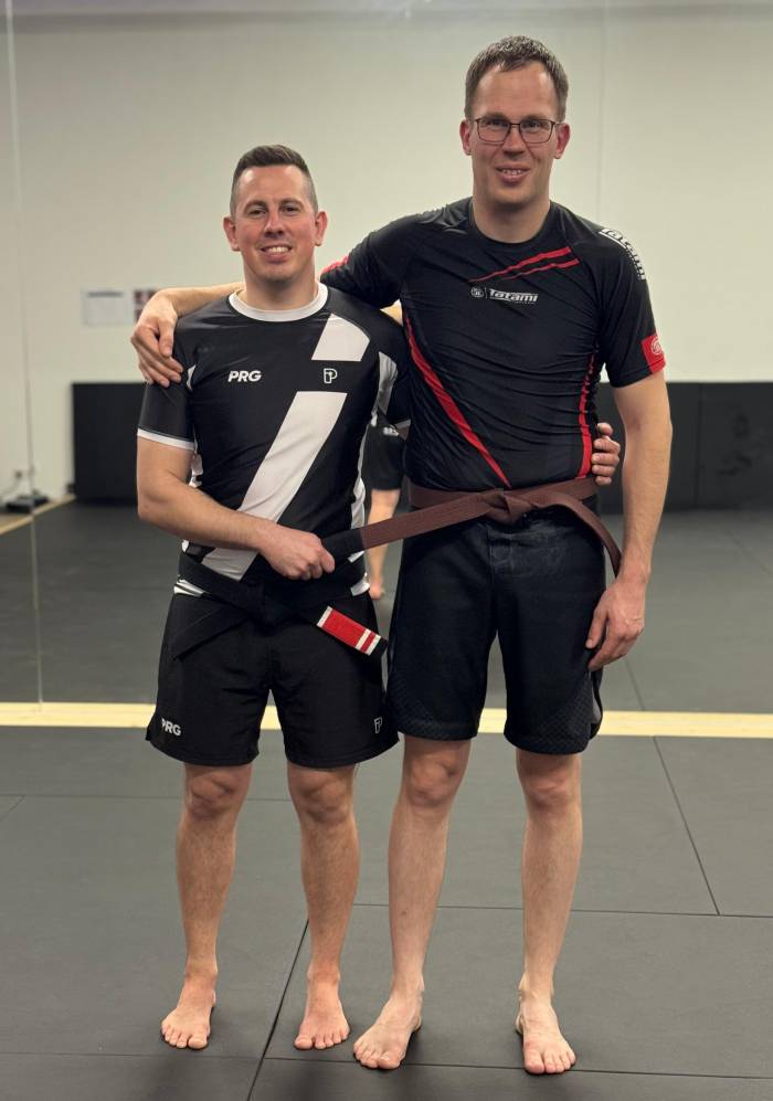 Brown belt · December 16, 2025 · Promoted by Marcel Miedecke